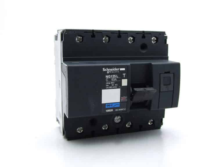 18828 – Multi9 NG125L – disjoncteur modulaire – 4P – 63A – courbe C