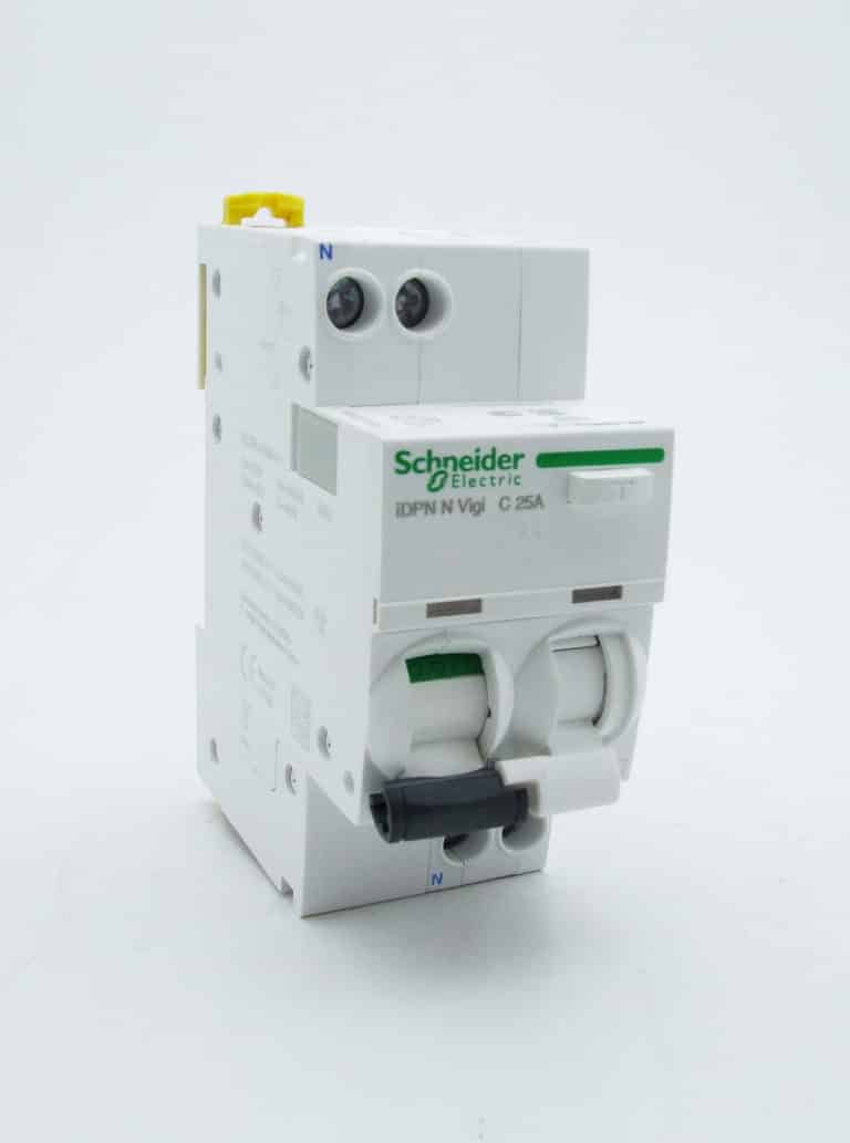 A9D31625 – Acti 9 iDPN N Vigi – RCBO – 1P+N – 25A – C  – 6000A – 30mA – type AC