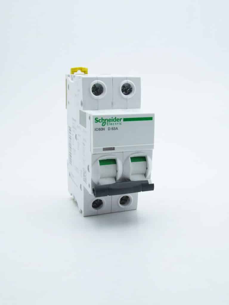 A9F75263 – Acti9, iC60N disjoncteur 2P 63A courbe D