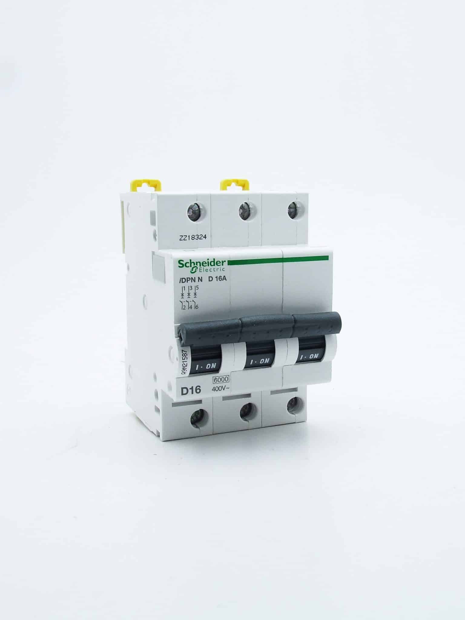 Disjoncteur Différentiel Schneider Acti9 IDT40 - 3P+N 25A 300mA Type A SI - Pour Tableau électrique - Montage Rail DIN