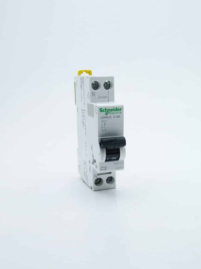A9N21361 – Prodis DT40N – disjoncteur – 1P+N – 2A – courbe C