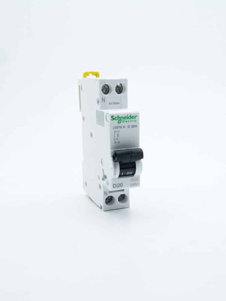 A9N21377 – Prodis DT40N – disjoncteur – 1P+N – 20A – courbe D