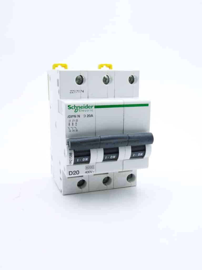 A9N21397 – Prodis DT40N – disjoncteur – 3P – 20A – courbe D – 10kA