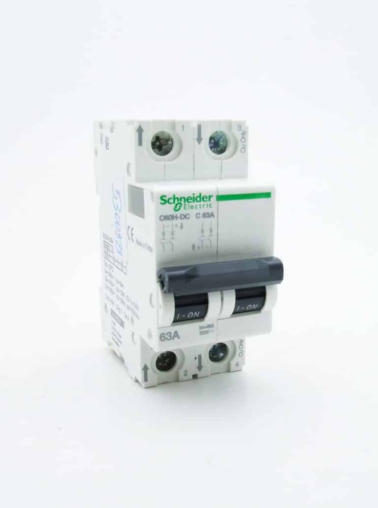 A9N61539 – Acti9 C60H-DC – disjoncteur modulaire – 2P – 63A – C curve