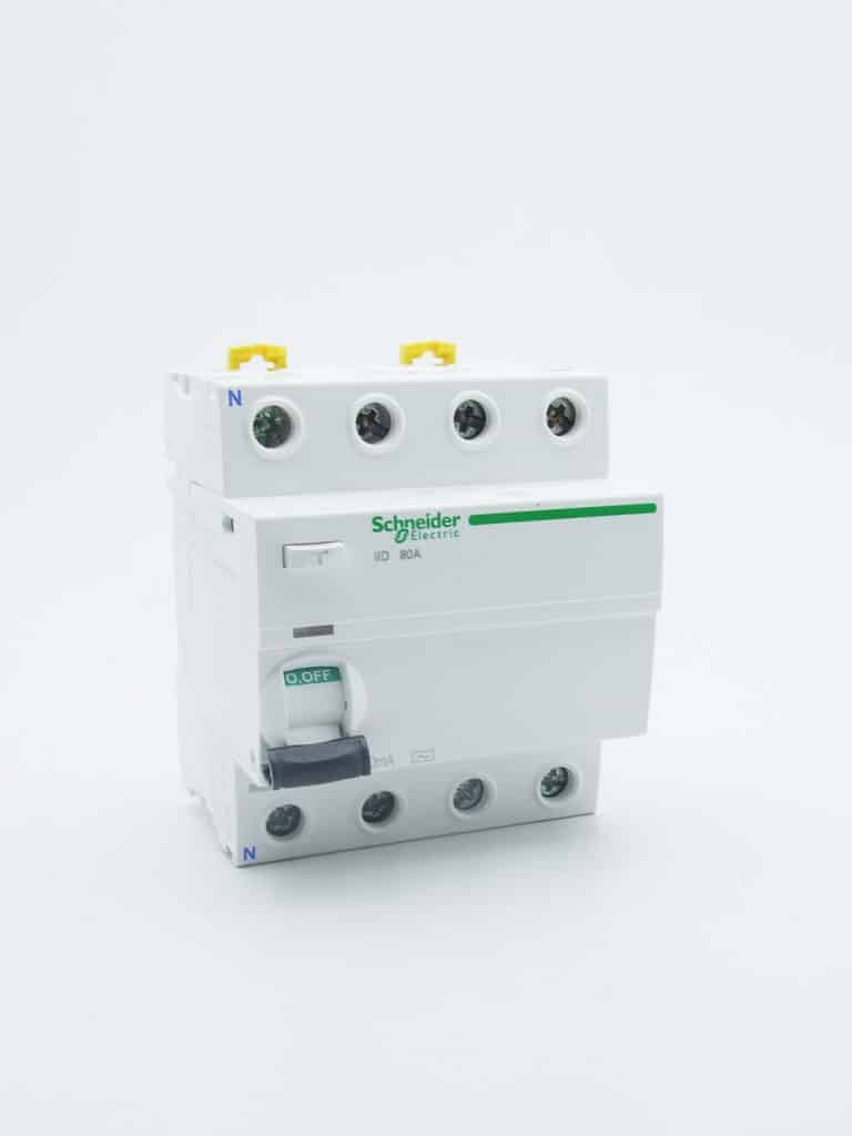 A9R11480 – Acti9, iID interrupteur différentiel 4P 80A 30mA type AC