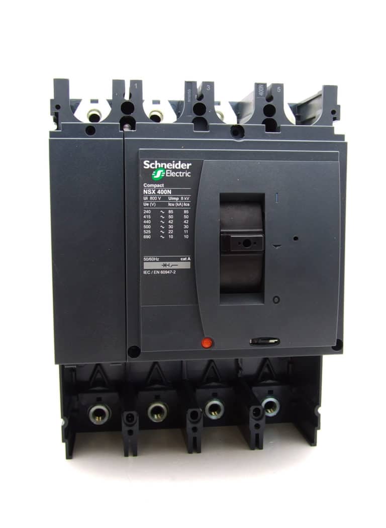 LV432408 – NSX400N 4P SANS DECLENCHEUR DISJONCTEUR COMPACT