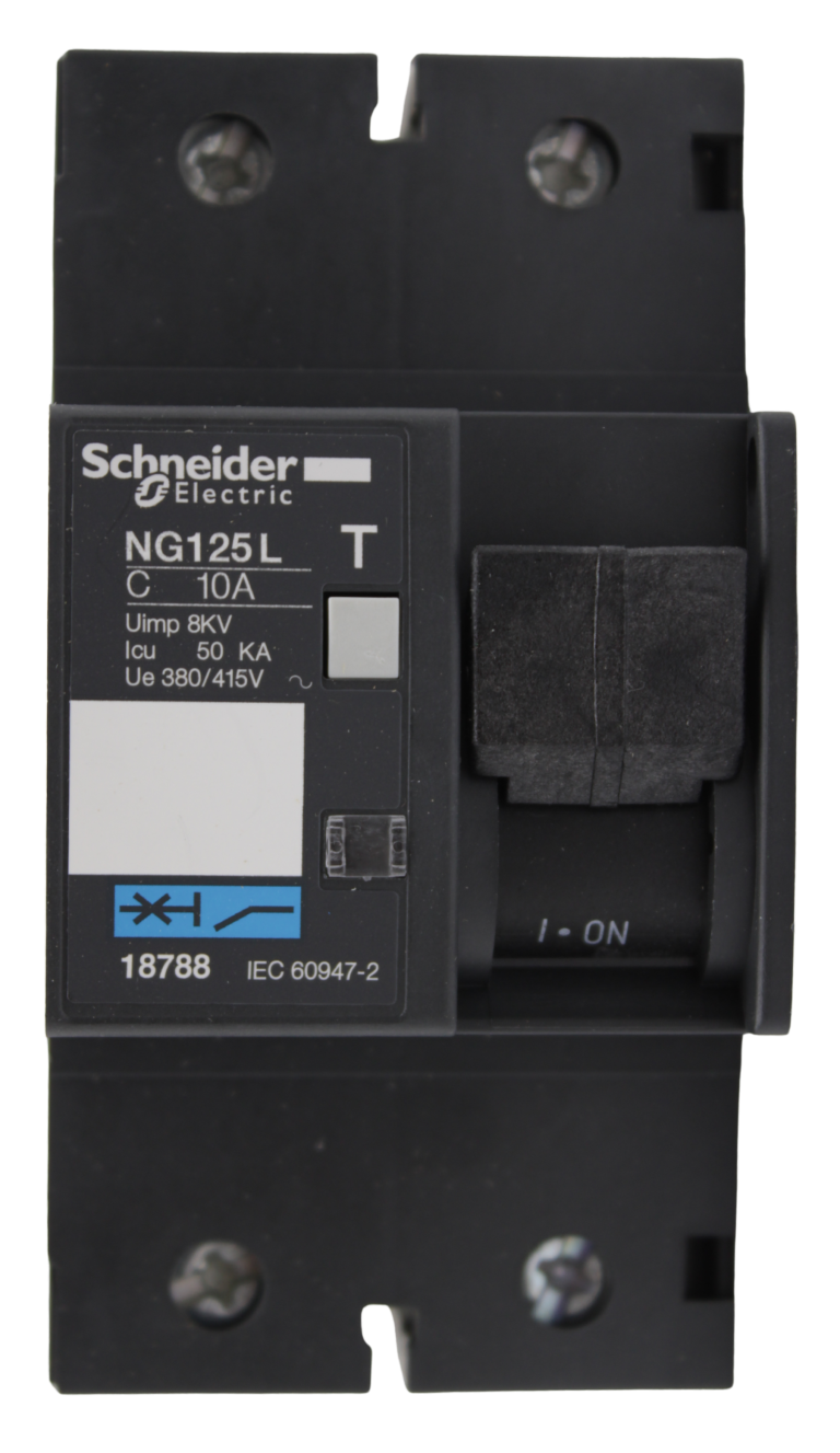 18788 – Acti9 NG125L – disjoncteur modulaire – 2P – 10A – courbe C