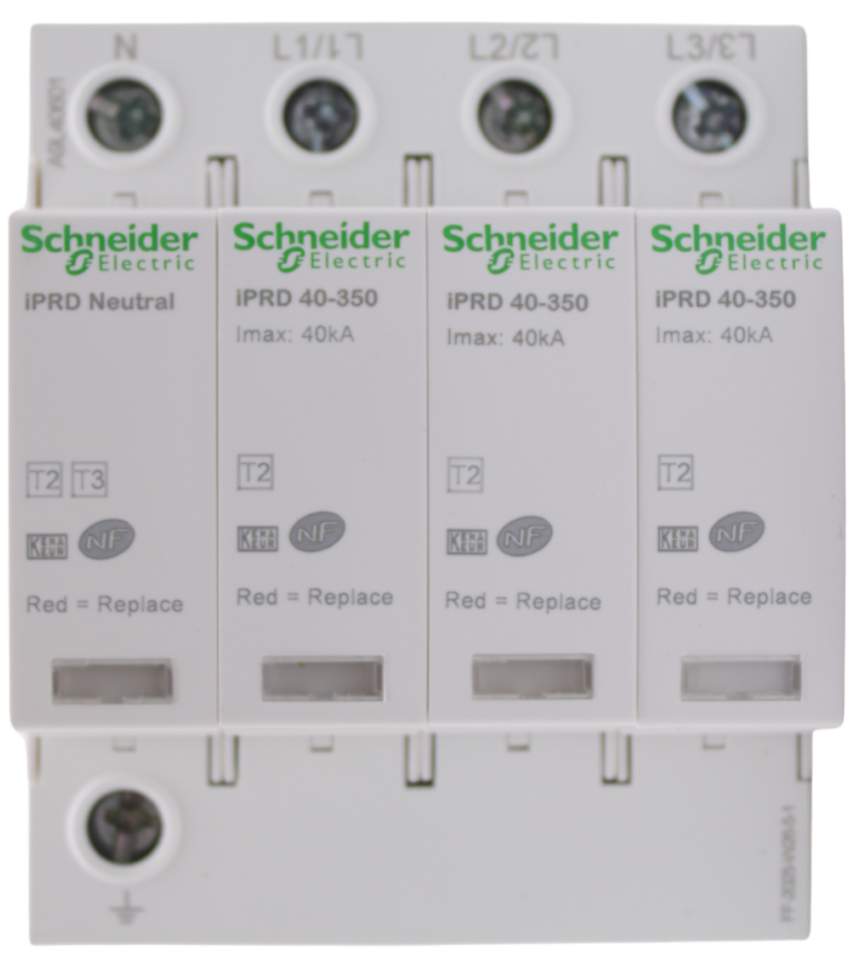 A9L40601 – Acti9, iPRD 40r parafoudre 3PN, 40kA 350V, avec report signalisation