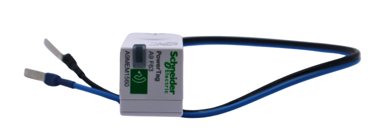 A9MEM1560 – PowerTag – Capteur de mesure radiofréquence – 1P+N 63A – Vigi DT40/IC60 – am/av