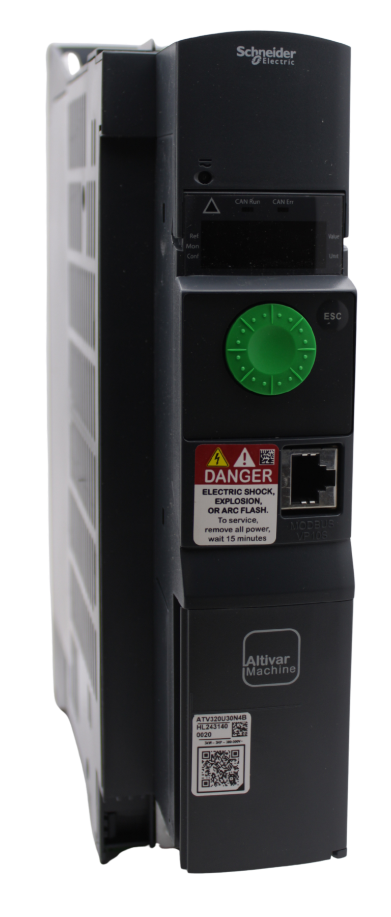 ATV320U30N4B – Altivar Machine – Variateur – 3kW – 380/500V tri – book – IP20