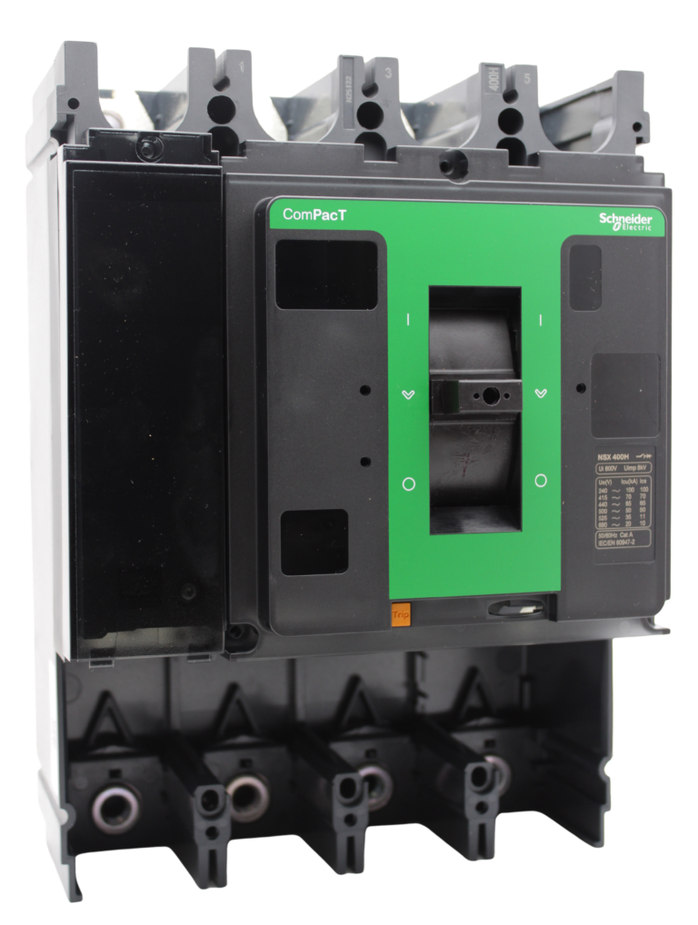 C40H4 – ComPacT NSX400H – Bloc de coupure sans déclencheur – 400A – 4P – 70kA – fixe