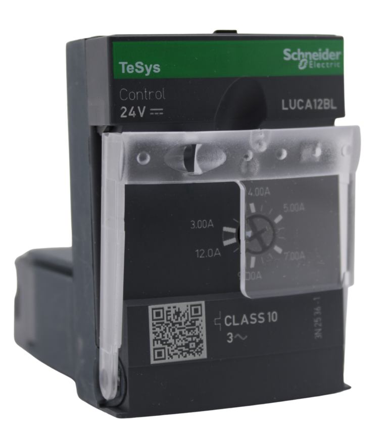 LUCA12BL– TeSys LUCA – unité de contrôle standard – classe 10 – 3/12A – 24Vcc