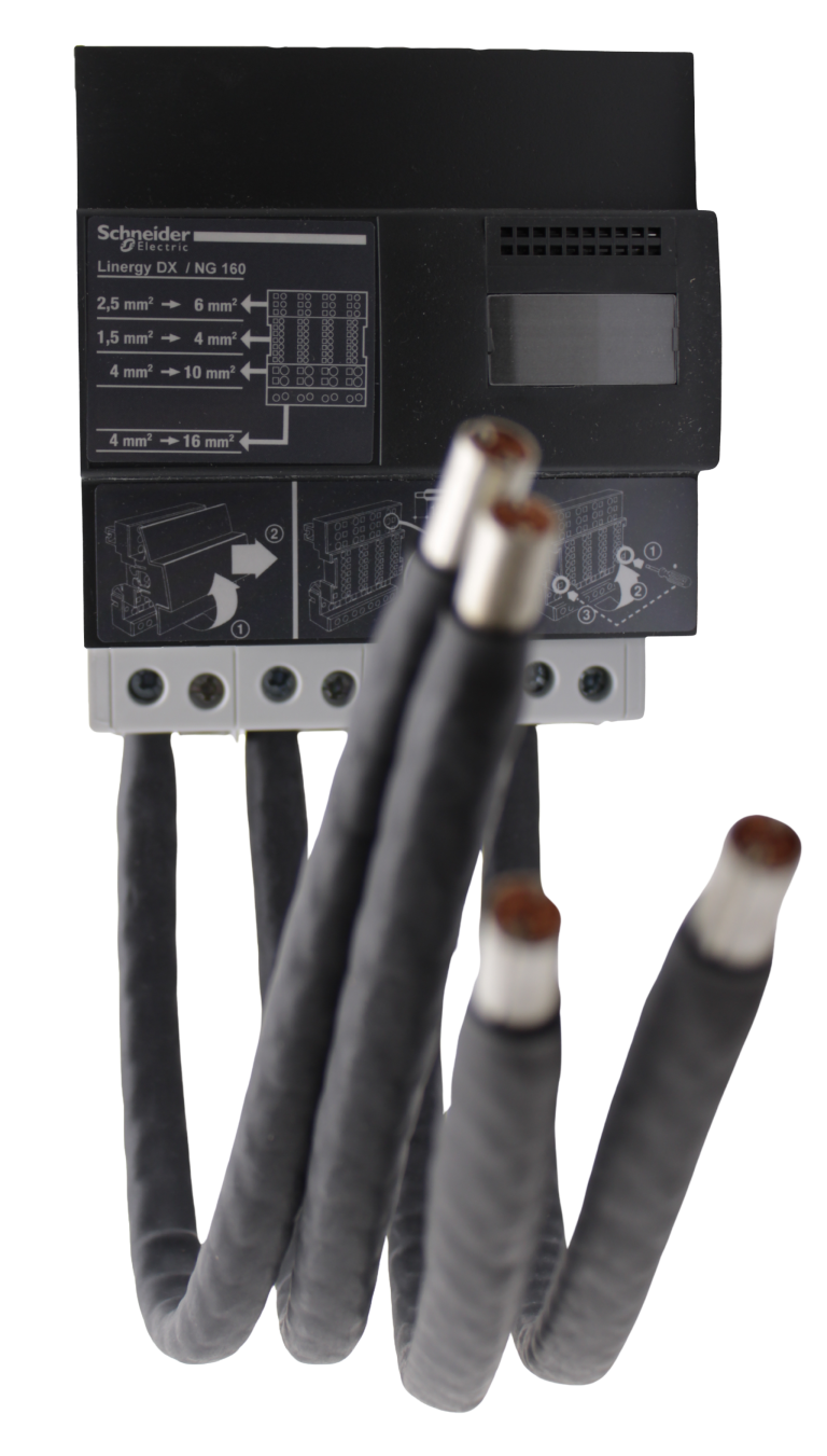 LVS04046- Linergy DX – répartiteur étagé 160 A + connexion – ( Distribloc)