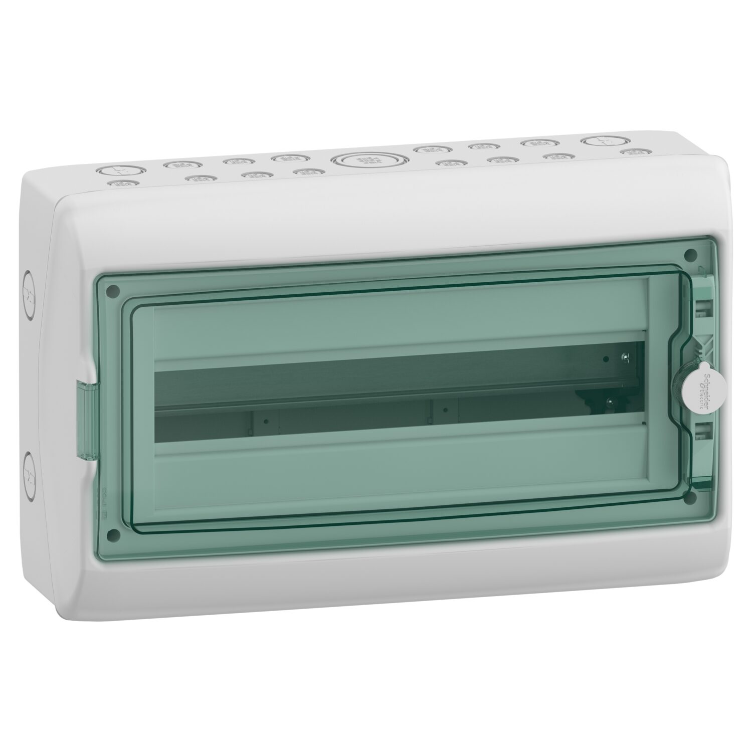 Mureva coffret pour appareillage modulaire 448x200mm 1 rangée x 18 Mod