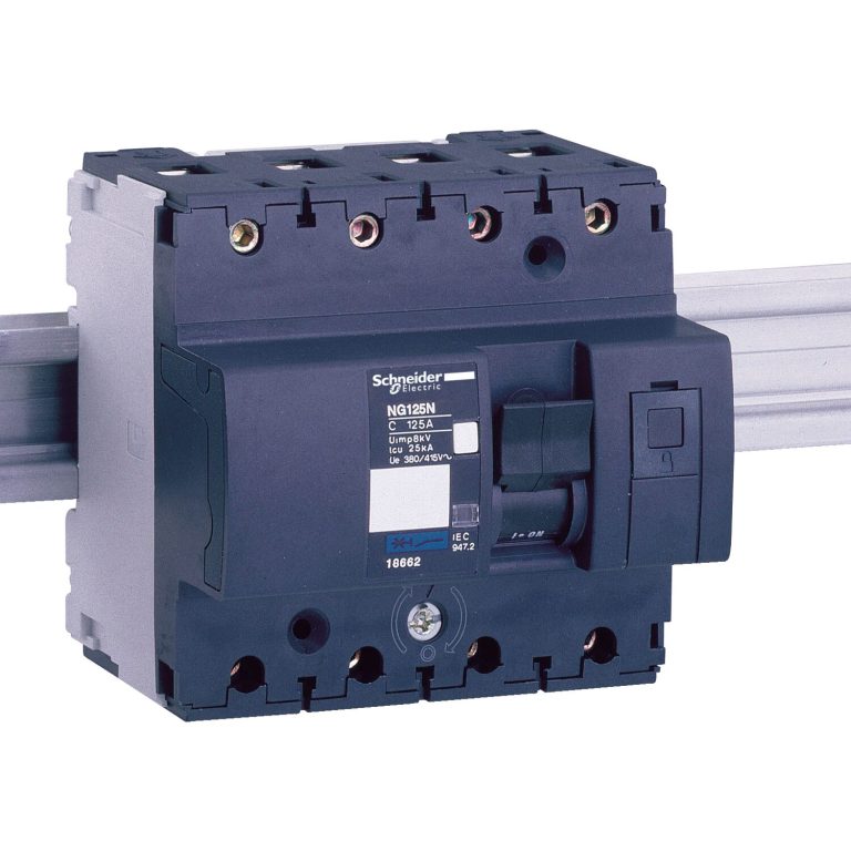 Multi9 NG125L – disjoncteur modulaire – 4P – 50A – courbe D