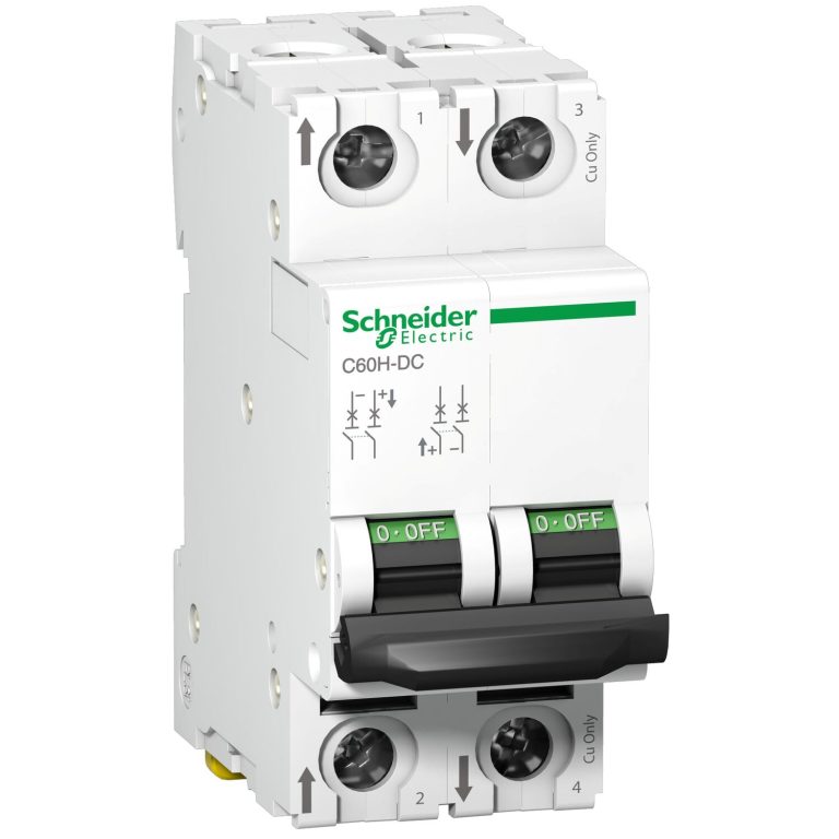 Acti9 C60H-DC – disjoncteur modulaire – 2P – 16A – C curve