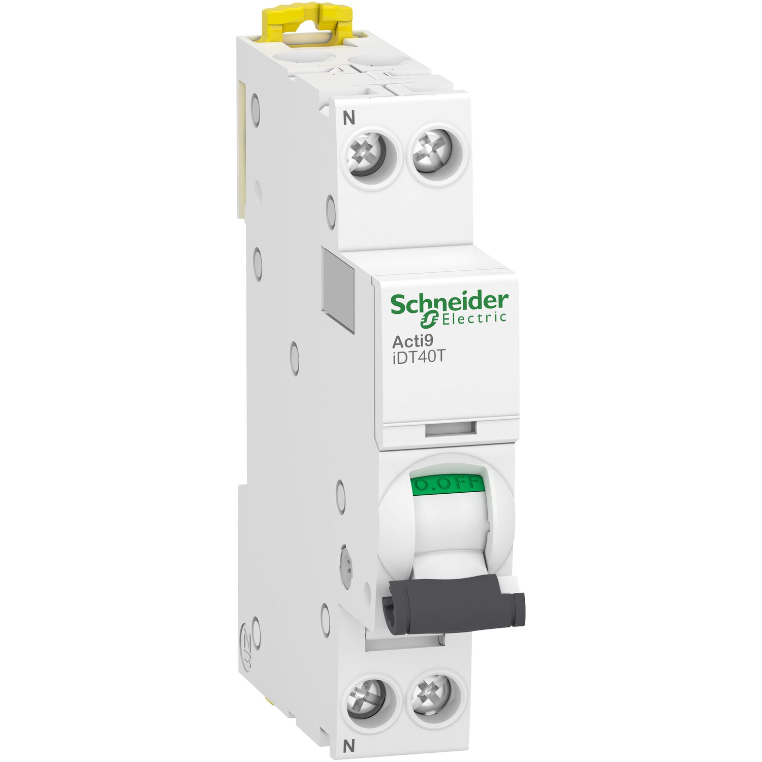 A9 iC40N - disjoncteur modulaire - 1P+N - 40A - Crb B - 6/10kA