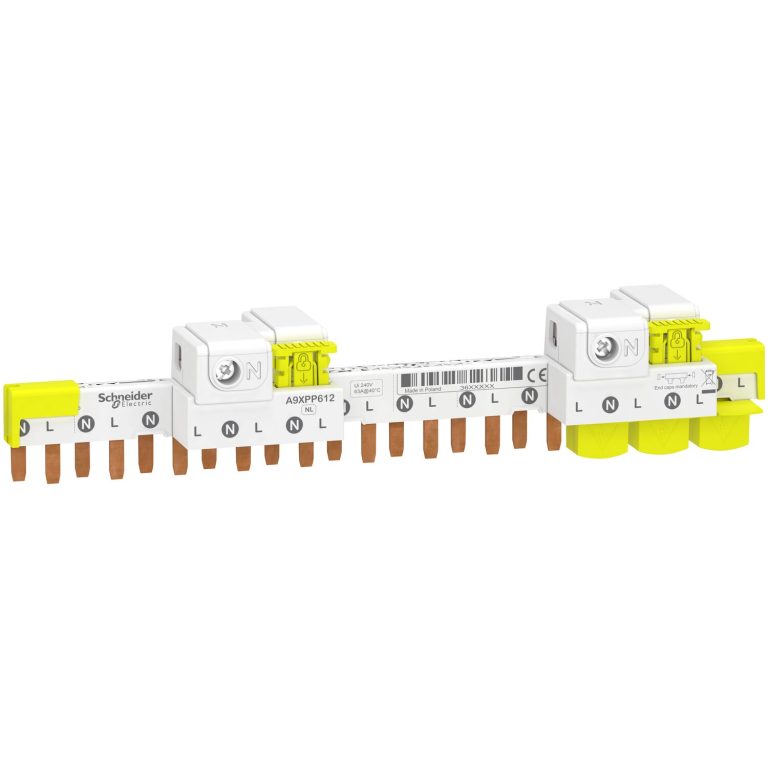 Acti9 iDT40 – peigne avec connecteur – 1P+N – 12 modules de 18mm – 63A