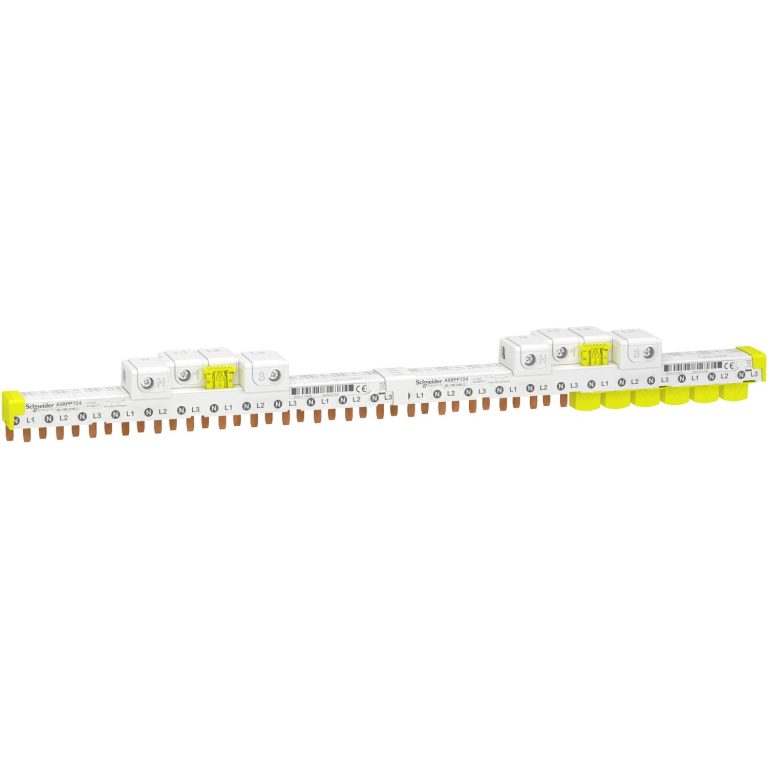 Acti9 iDT40 – peigne avec connecteur – 3P+N – 24 modules de 18mm – 63A