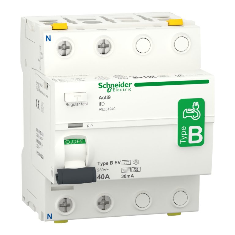 A9 iID – ID – 2P – 40A – 30mA – type B – EV – 230V