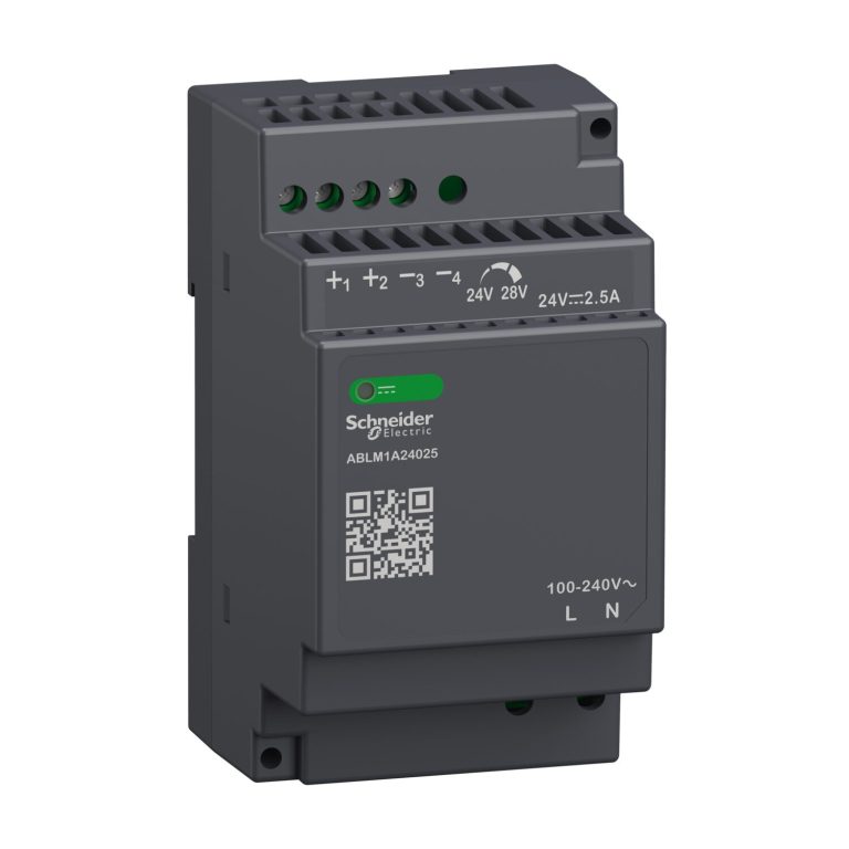 Modicon ABL- alim à découpage – 2,5A – 100à240Vca mono/biphasé – 24Vcc