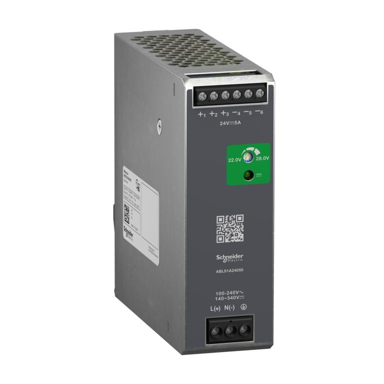 Modicon ABL- alim à découpage – 5A – 100 à 240Vca mono/biphasé – 24Vcc