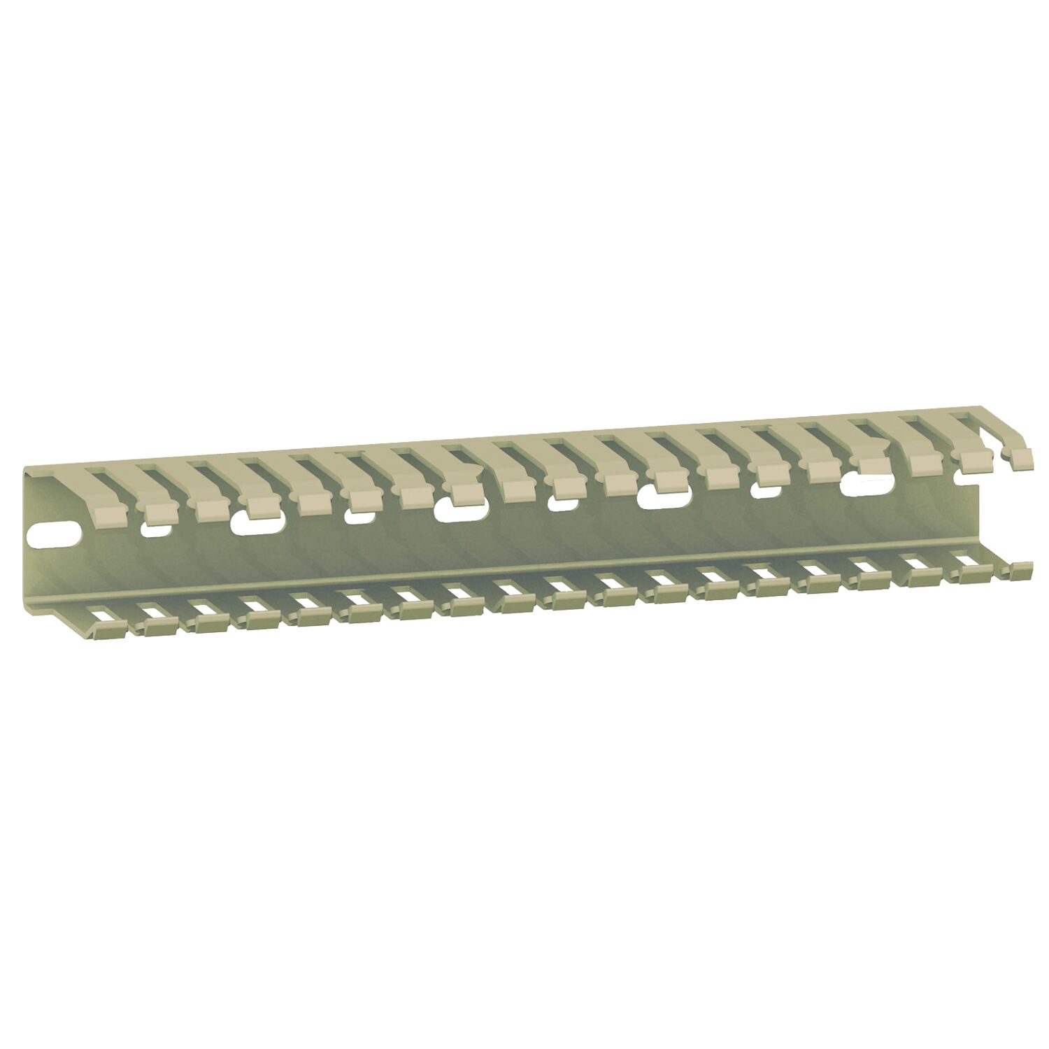 Spacial S3D - goulotte - sans couvercle - 50x25mm - lot de 8 - gris