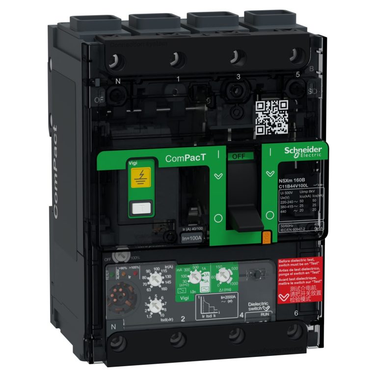 ComPacT NSXmB – Disj Vigi – Micro 4.1 100A – 4P4D – 25kA – EverLink