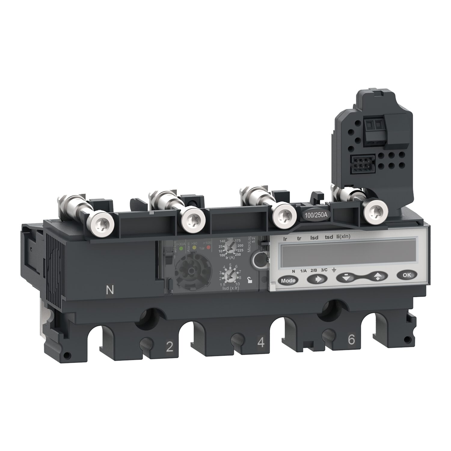 ComPacT NSX - déclencheur MicroLogic 5.2E 160A - 4P4D pour NSX160-250