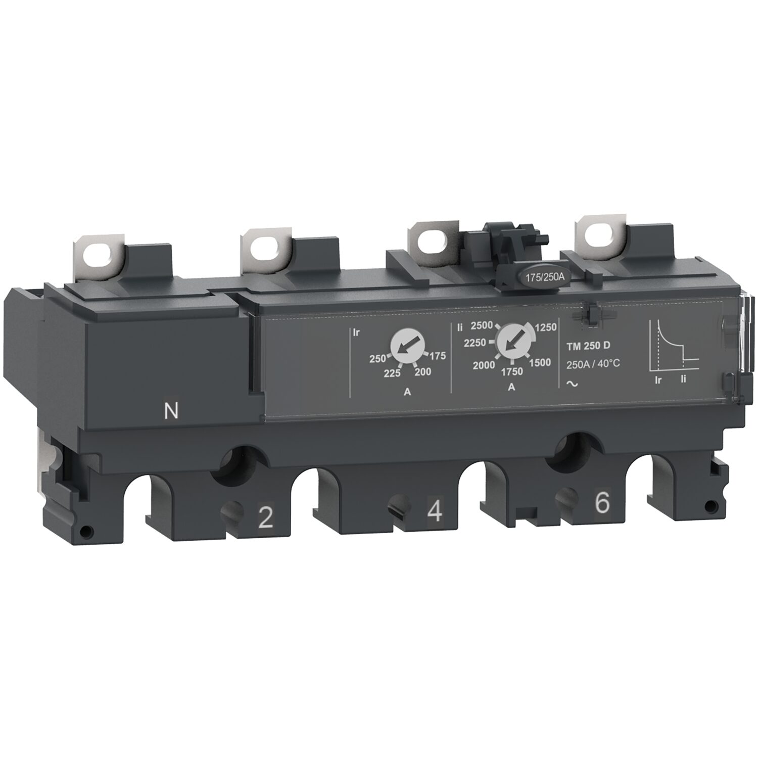 ComPacT NSX - décl thermique-magnétique - TM-D 160A - 4P4D pour NSX160