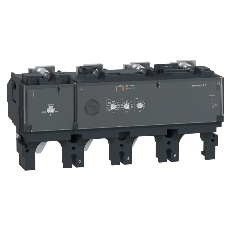 ComPacT NSX – déclencheur MicroLogic 2.3 400A – 4P4D pour NSX400-630