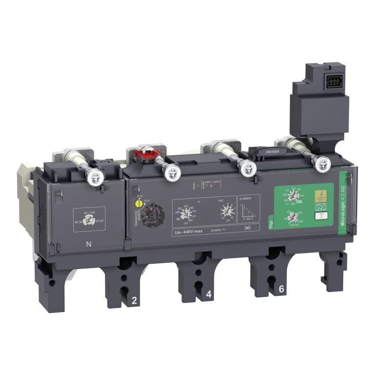 ComPacT NSX – déclencheur Micro 4.3 AB 400A – 4P4D pour NSX400-630