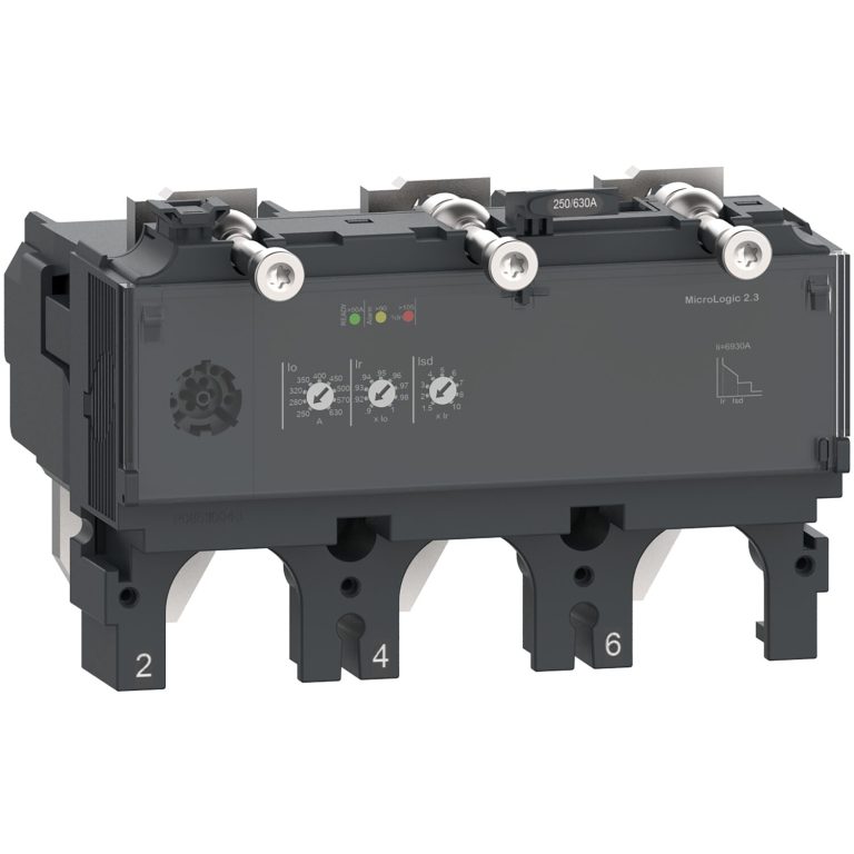 ComPacT NSX – déclencheur MicroLogic 2.3 630A – 3P3D pour NSX630