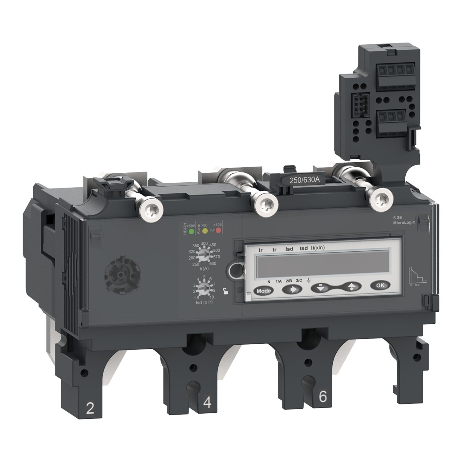 ComPacT NSX - déclencheur MicroLogic 5.3 E 630A - 3P3D pour NSX630