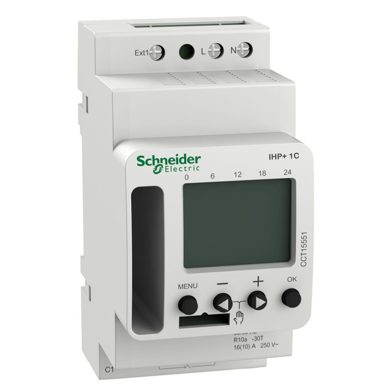 Acti9 IHP+ – interrupteur horaire programmable – 1 canal – smart