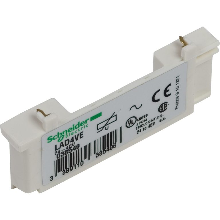 TeSys D – module d&rsquo;antiparasitage – circuit RC – 24..48Vca