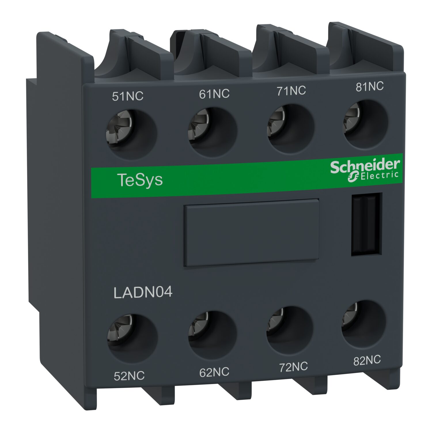 TeSys D - bloc contacts auxs frontaux - 0F+4O - bornes vis-étriers