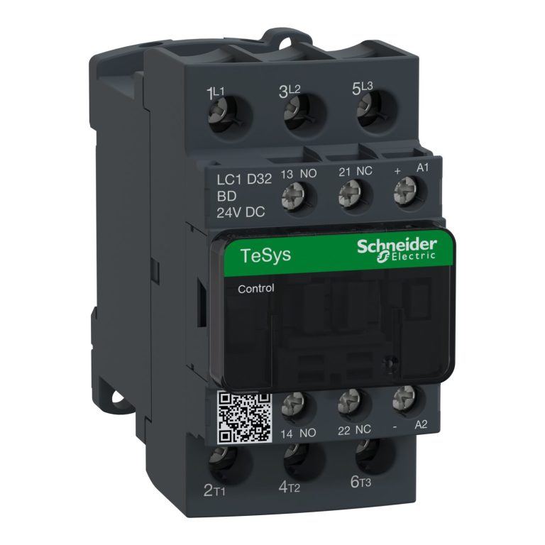 TeSys LC1D – contacteur – 3P – AC-3 440V – 32A – bobine 24Vcc