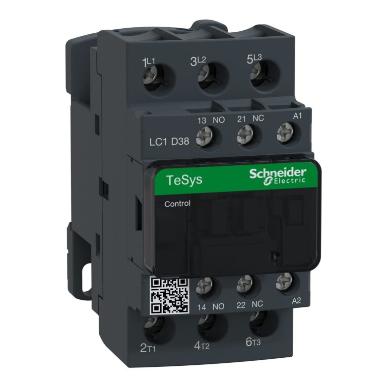TeSys LC1D – contacteur – 3P – AC-3 440V – 38A – bobine 24Vca