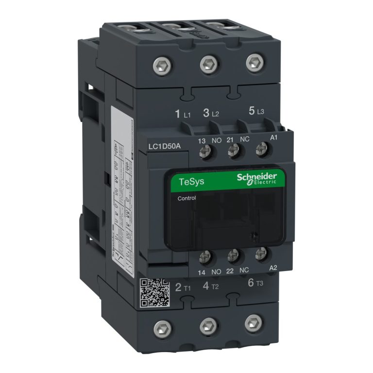 TeSys LC1D – contacteur – 3P – AC-3 440V – 50A – bobine 24Vca