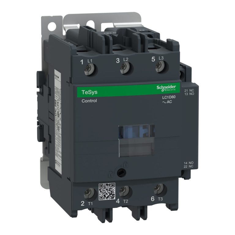 TeSys LC1D – contacteur – 3P – AC-3 440V – 80A – bobine 24Vca