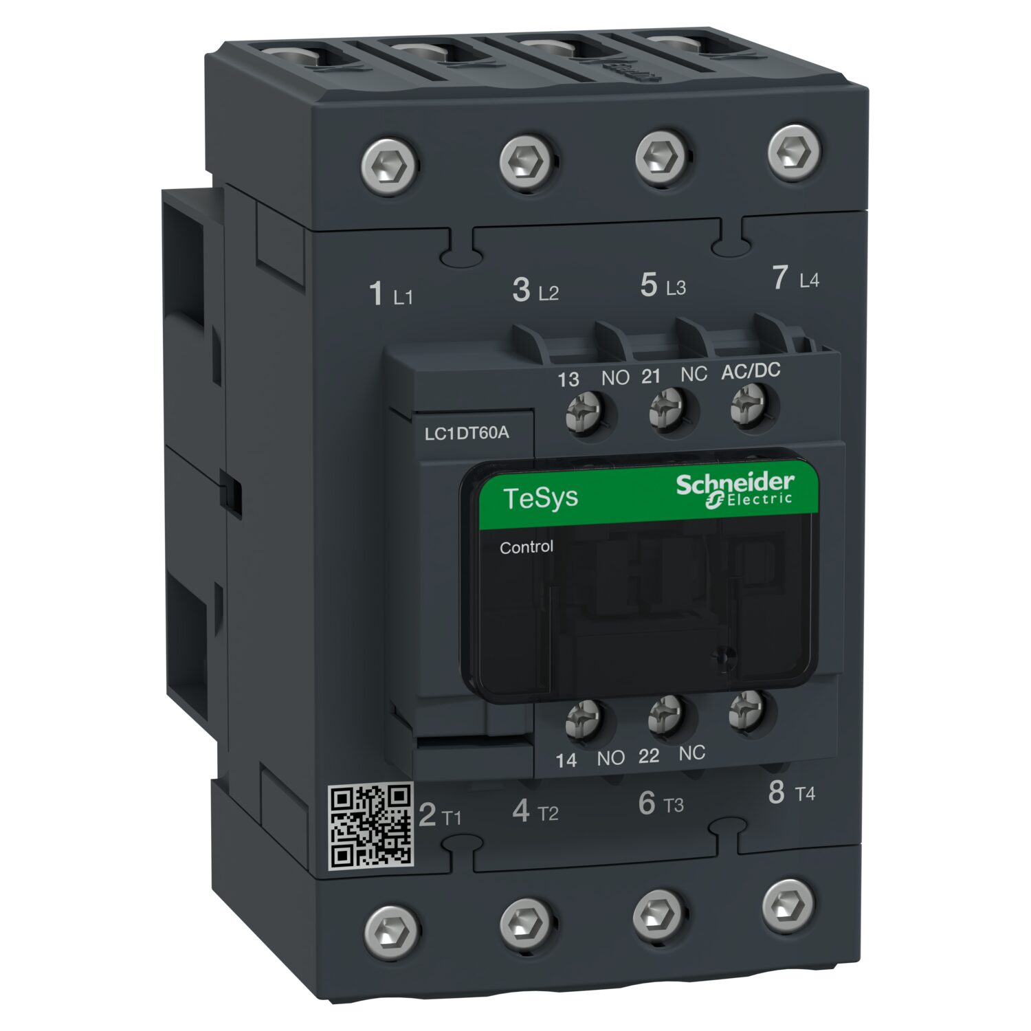 TeSys D Green - ct 4P (4NO) 66A - 24/60VCA/CC - basse conso - vis
