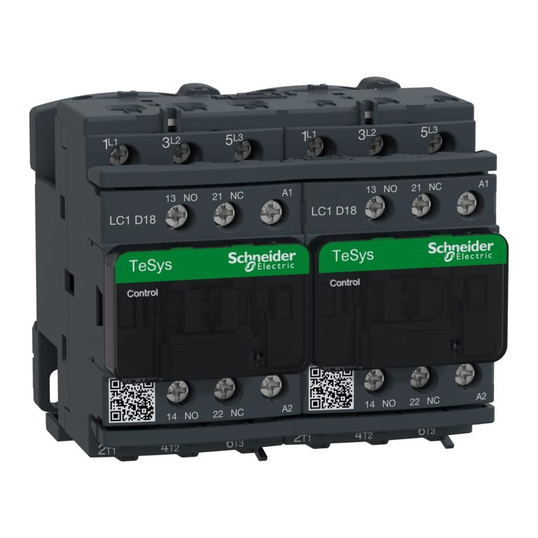 TeSys LC2D – ct inverseur – 3P – AC-3 440V – 18A – bobine 48Vca