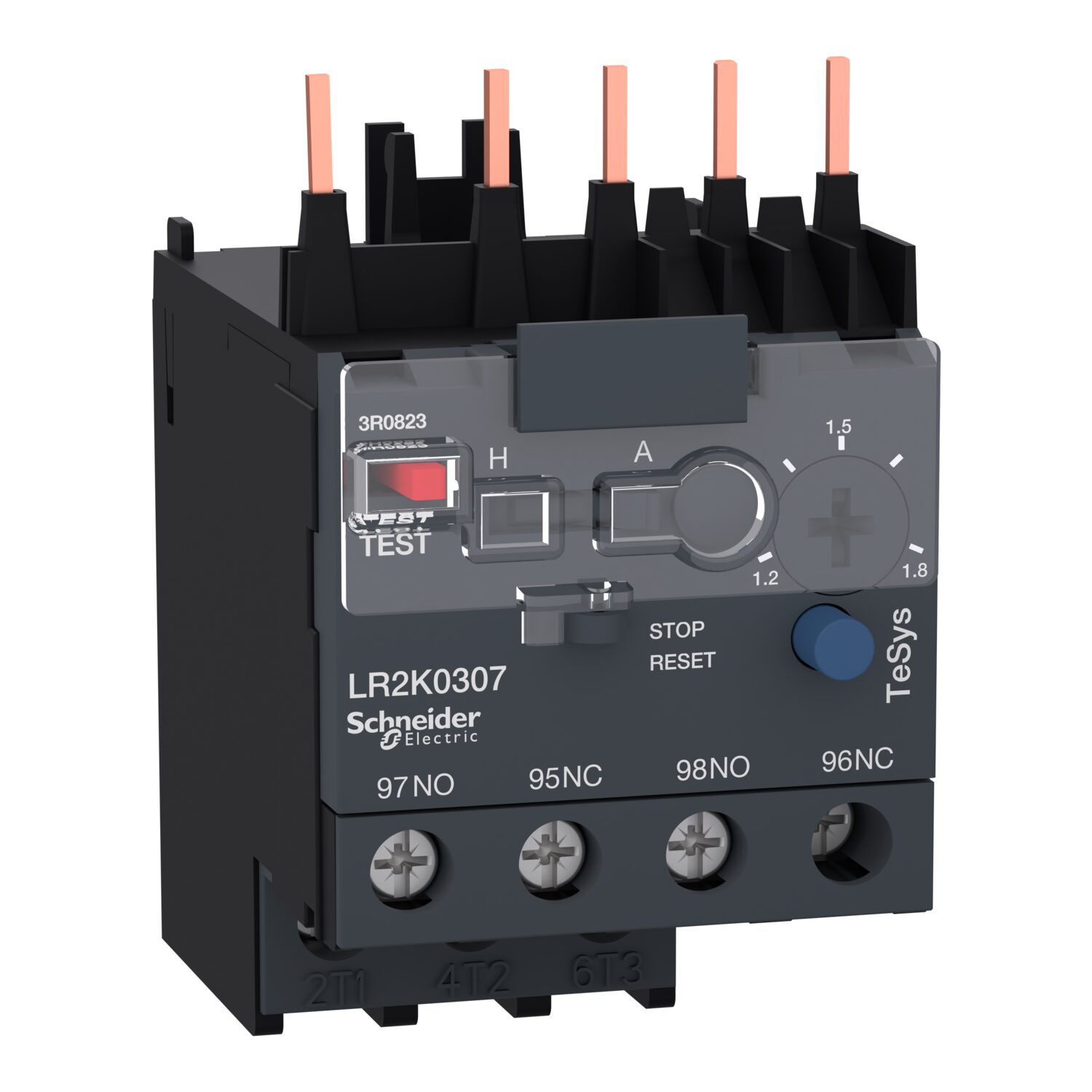TeSys LR - relais de protection thermique moteur- 1,2..1,8A-classe 10A