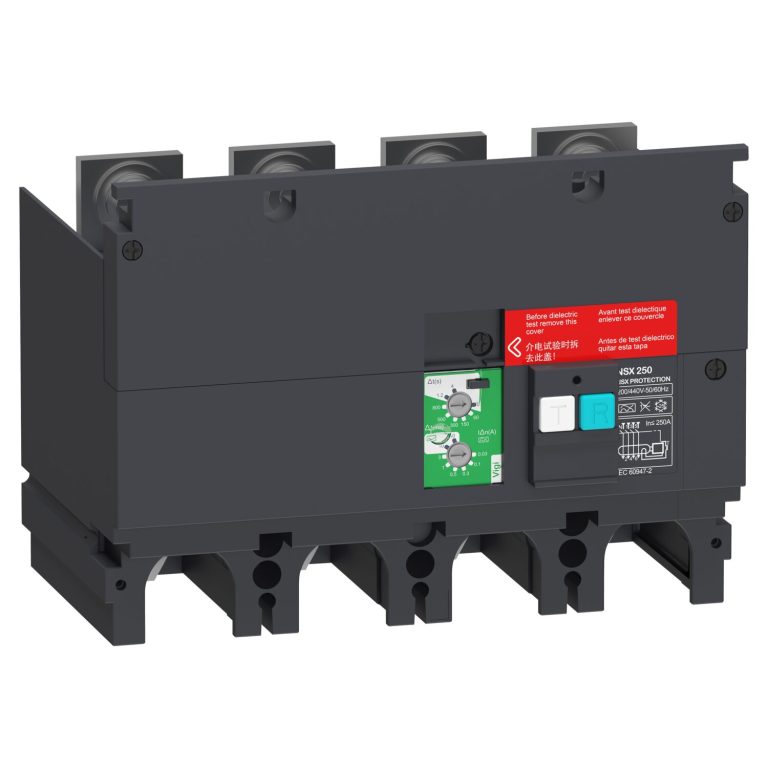 Cpact VPacT NSX – bloc vigi- 4P -seuil 0,03 à 30A-200/440Vca pr NSX250