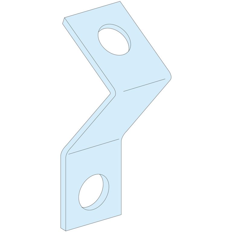 PrismaSeT G Active – Support 45° pour rail DIN ou barre de terre