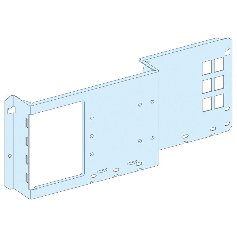 PrismaSeT G Active – Platine NSX-INS250 horiz. – fixe-cde maneton-L600-RAL9003
