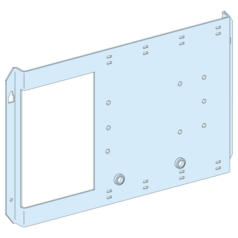 PrismaSeT G Active – Platine NSX630 horizontal – fixe-Cde maneton-RAL9003