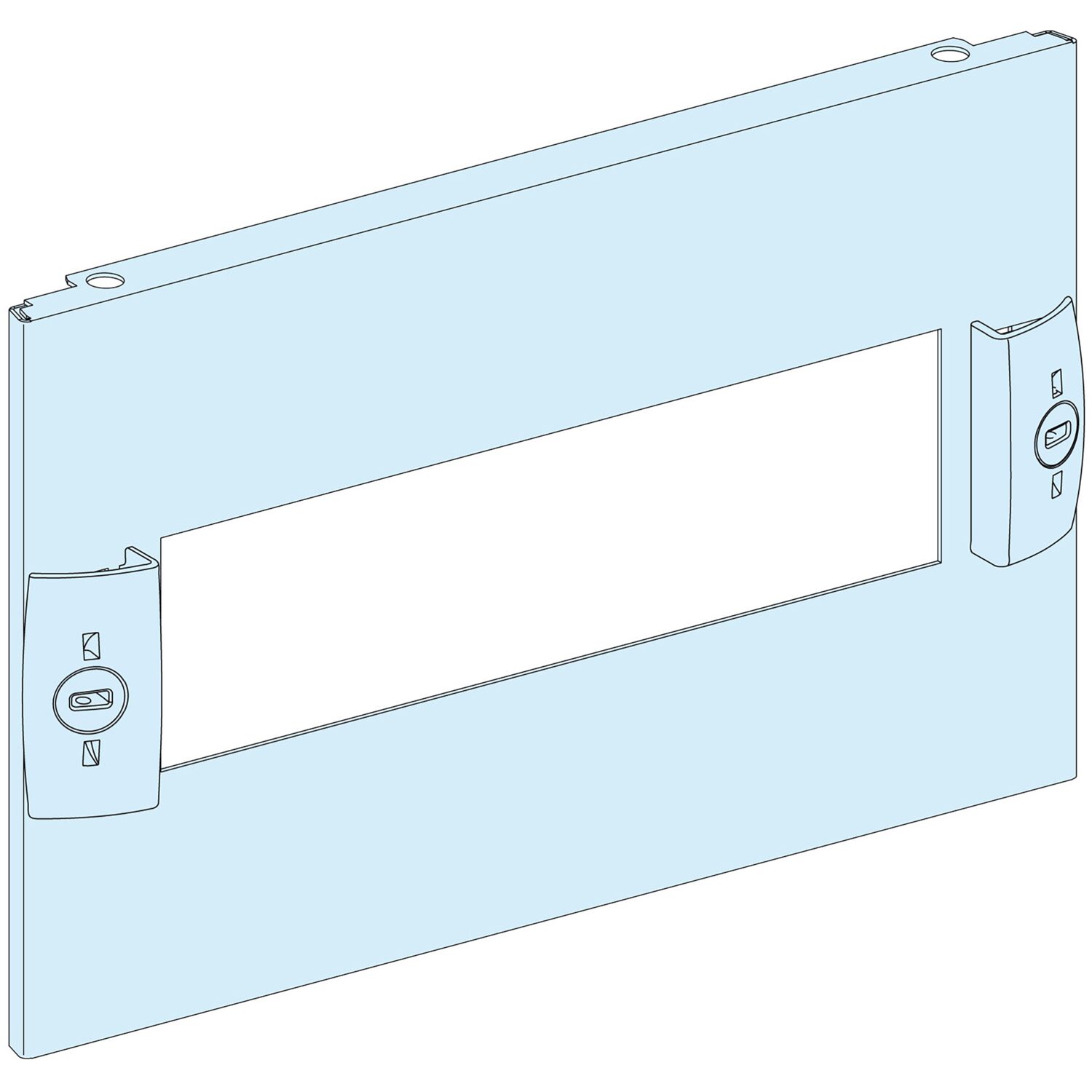 PrismaSeT G Active - Plastron modulaire découpé - 3M - L300-RAL9003
