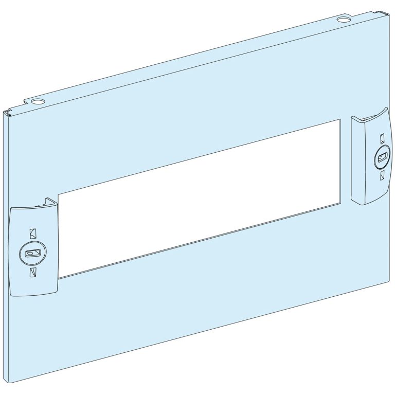 PrismaSeT G Active – Plastron modulaire découpé – 4M – L300-RAL9003